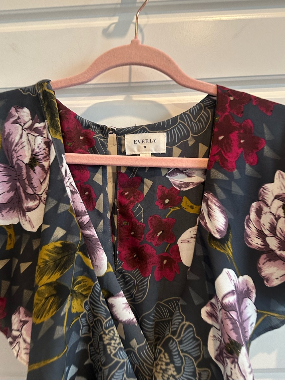 Everly Floral Ruffle Dress - Picture 4 of 4